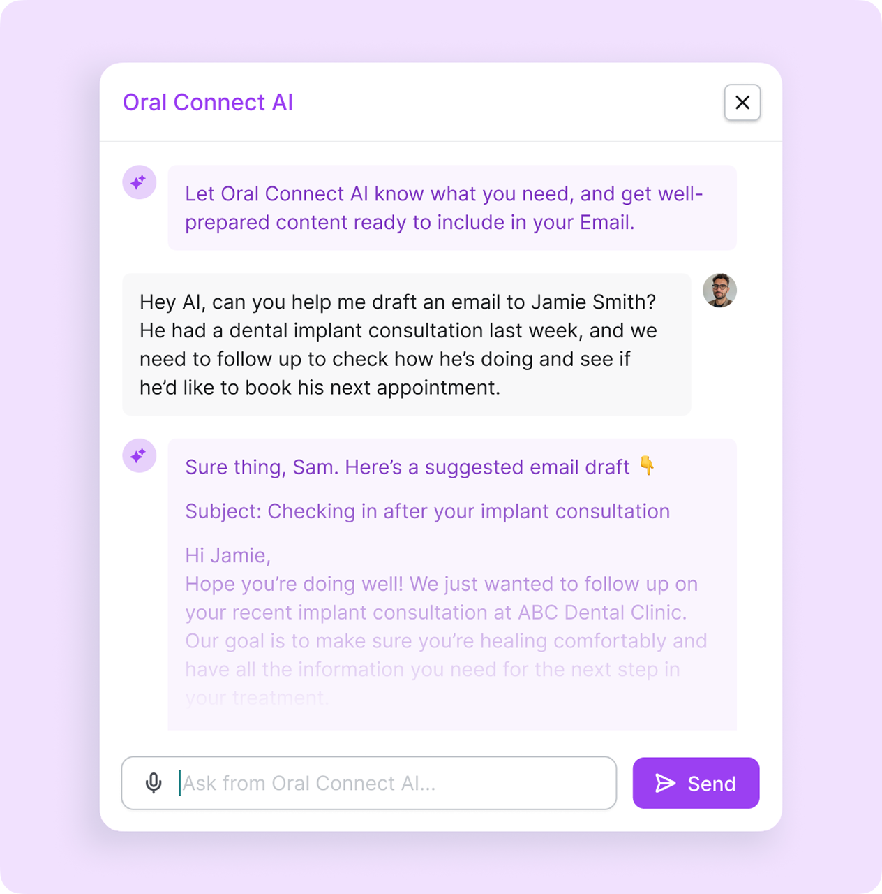 Oral Connect screenshot 2