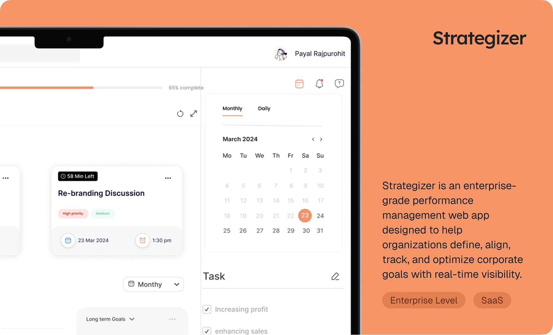 Strategizer — Performance Management, SaaS
